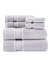 Becci Luxury Turkish Towel Collection 6 pc - Platinum