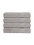 Classic Turkish Towels Genuine Cotton Soft Absorbent Amadeus Bath Towels 30x54 4 Piece Set - Stone