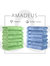 Classic Turkish Towels Genuine Cotton Soft Absorbent Amadeus Hand Towels 16x27 6 Piece Set