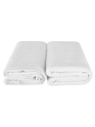 Classic Turkish Towels Genuine Cotton Soft Absorbent Brampton Bath Towels 2 Piece Set