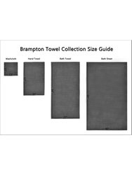 Classic Turkish Towels Genuine Cotton Soft Absorbent Shimmer/Brampton 6 Piece Set With 2 Bath Towels, 2 Hand Towels, 2 Washcloths