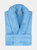 Classic Turkish Towels Shawl Collar 550 GSM Turkish Terry Cloth Robe - Aqua