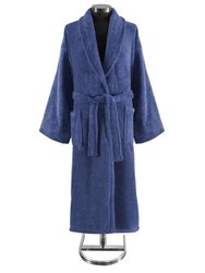 Classic Turkish Towels Shawl Collar 550 GSM Turkish Terry Cloth Robe