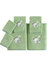 Kid Towels 6 Pc:kids - Green