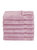 Villa Collection Hand Towel Pack Of 6 - Rose