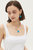 Esmée Sky Blue Glaze Heart Pendant Pearl Necklace