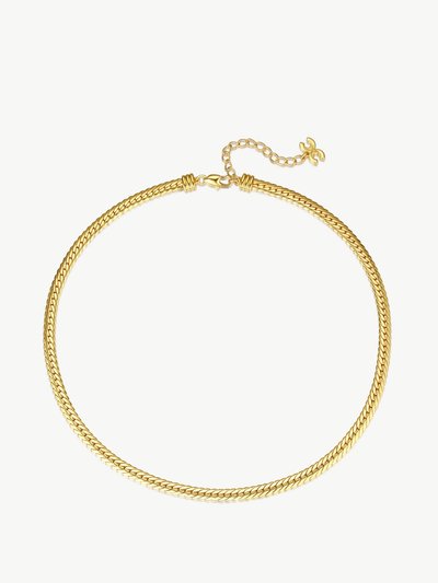 Classicharms Gold Classic Herringbone Necklace product