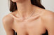 T Shape Zirconia Tennis Choker Necklace