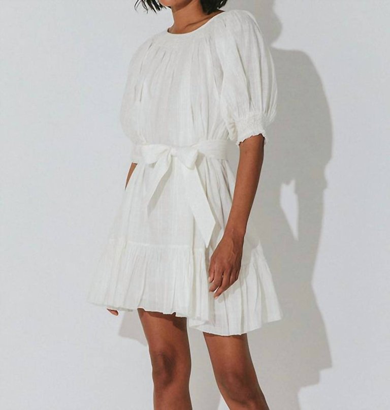 Ada Mini Dress - Ivory