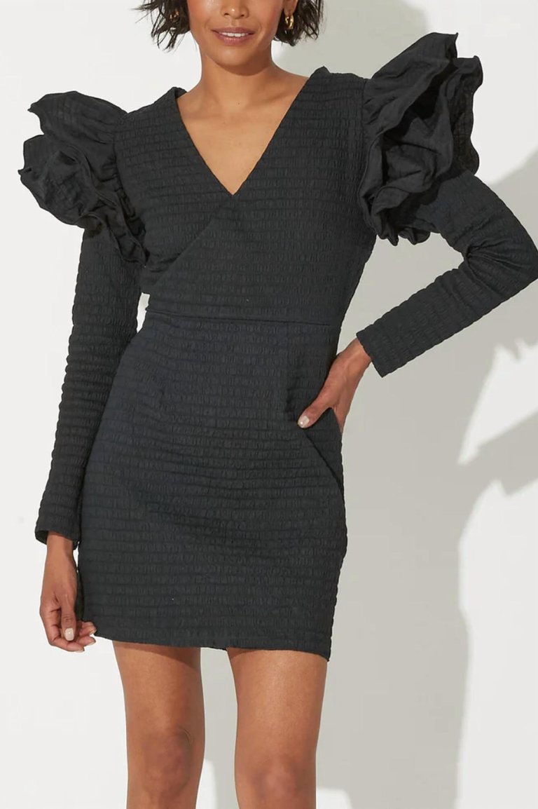 Brigitta Mini Dress - Black