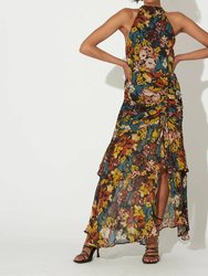 Gianna Midi Dress - Monet