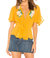 Rosie Top In Yellow - Yellow