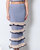 Serena Crochet Ankle Skirt - Blue Multi