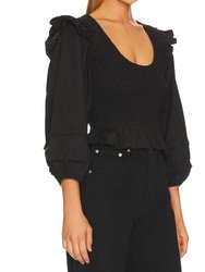 Veronika Blouse In Black