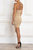 Cut-Out Draped Dress