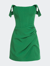 Green Mini Off Shoulder Corset Dress