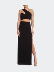 High Split Maxi Skirt