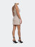 Interstellar Strappy Square Neck Mini Dress