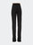 Slit Front Cigarette Pant In Black