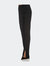 Slit Front Cigarette Pant In Black