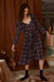 Blueberry Scone Printed Silk Crepe Robe