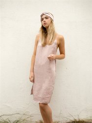 Daydreamer Jacquard Slip Dress - Violet Ice