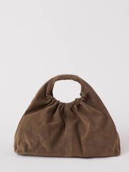 Alve Suede Handbag - Golden Wood