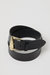 Asymmetric Buckle Belt In Black