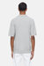 Cotton Mix Polo T-Shirt - Chalk Grey