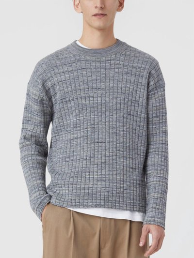 Closed Crew Neck Ribbed Jumper product