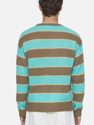 Crew Neck Striped Jumper Sweaters