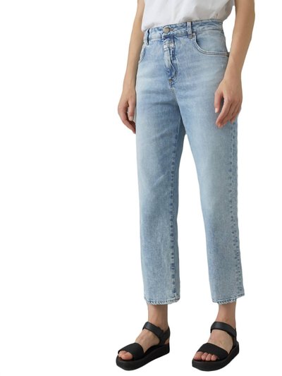 Closed Gill Organic Stretch Straight Jean In Light Wash product