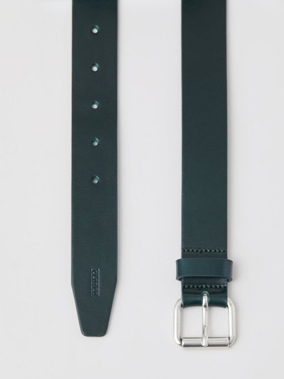 Closed Leather Belt With Metal product