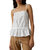 Molly Embroidered Eyelet Tank Top - White
