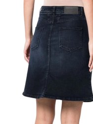 Organic Denim Mini Skirt