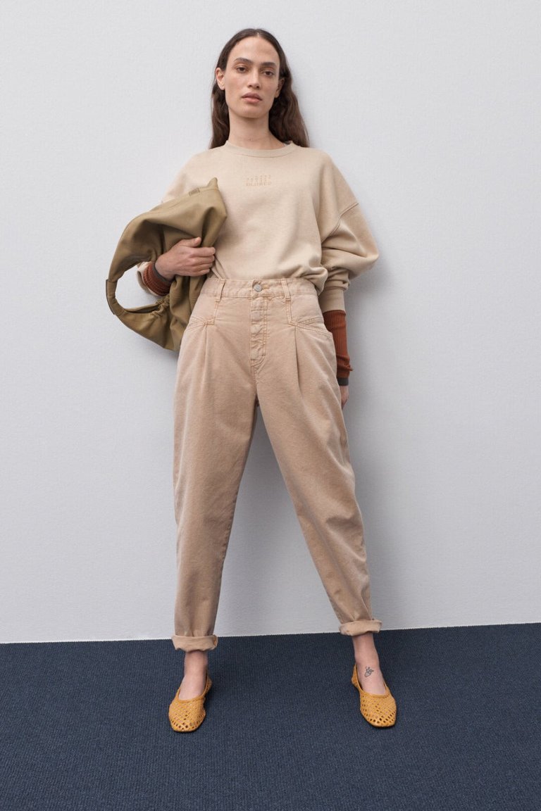 Pearl Natural Dyed Pants - Sandstone