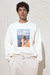 Printed Organic Cotton Crewneck Sweatshirt