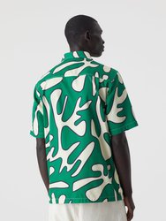 Printed Shirt - Botanic Green