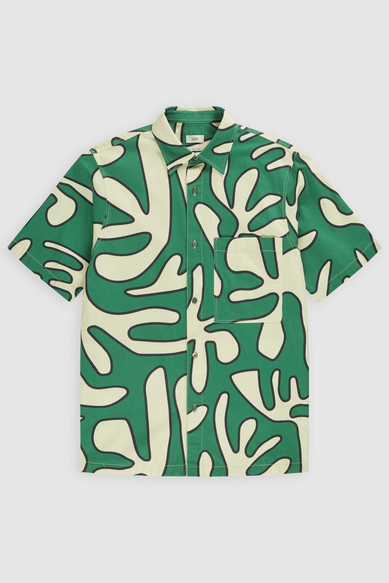 Printed Shirt - Botanic Green - Botanic Green