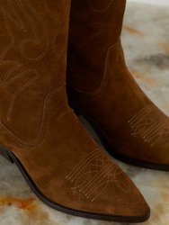 Suede Cowgirl Boots