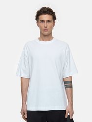 T-shirt With Logo - White - White