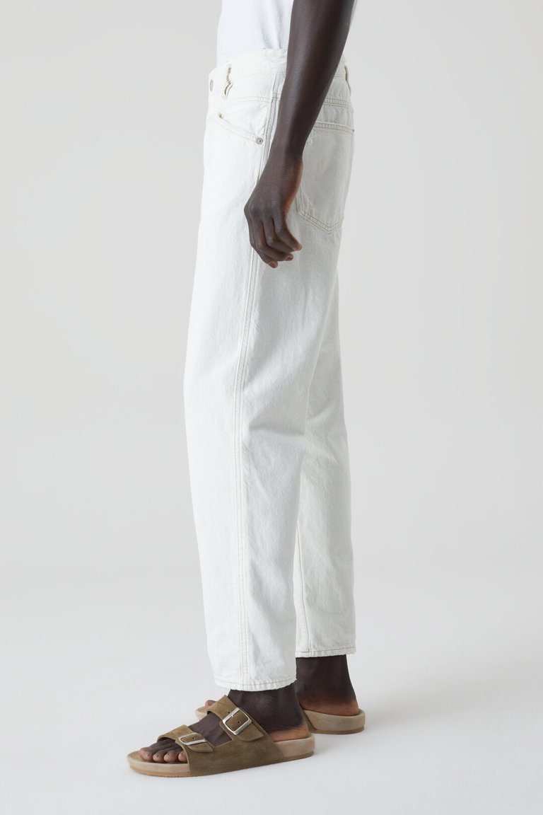 X-Lent Tapered Jeans - Ivory