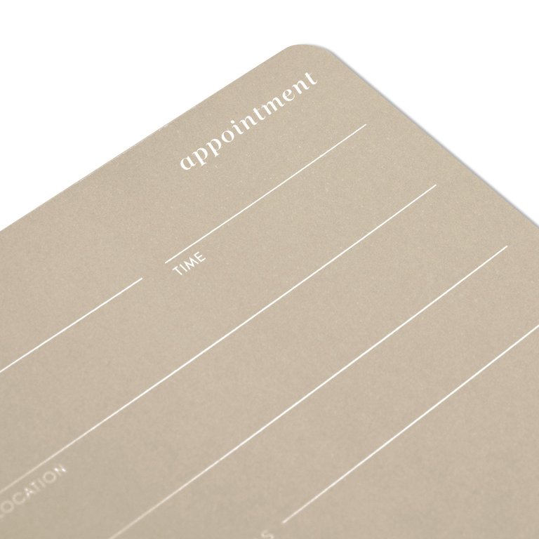 Appointment Notepad