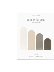Dome Sticky Notes - Cortado/Crêpe Vol 3