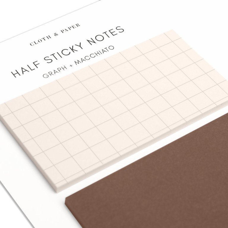 Half Sticky Notes | Graph