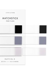 Matchstick Page Flag - Set Of Three