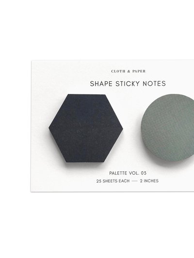 Cloth & Paper Shape Sticky Note Set product
