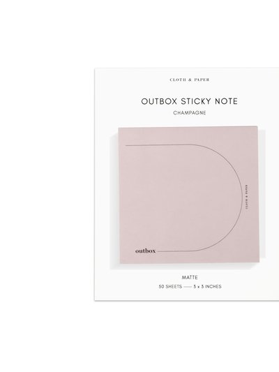 Cloth & Paper Sticky Notes | Arch product