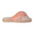 Ladies Duo-Tone Emma Sheepskin Slipper -  Cream/Peach - Cream/Peach