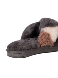 Ladies Duo-Tone Emma Sheepskin Slipper